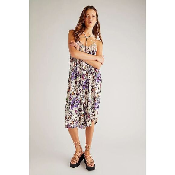 Free People Garden Party Maxi Top Size M - Picture 1 of 8